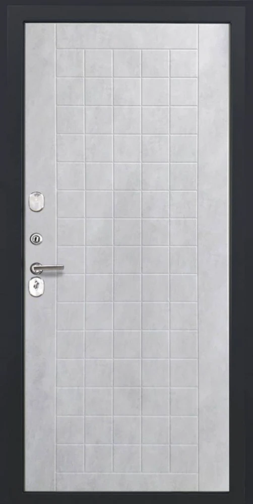 Входная дверь ДвериПРО Берген ФЛ-256 (10мм, бетон снежный) DPRO197932 внутренняя сторона