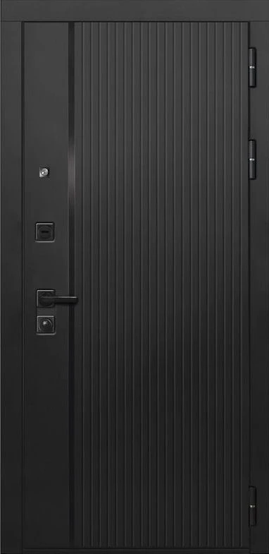 Входная дверь ДвериПРО L-45 ФЛ 244 венге DPRO201201 внешняя сторона