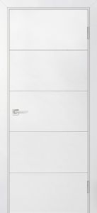 Межкомнатная дверь Смальта-Лайн 03u Белый ral 9003
