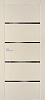 Межкомнатная дверь PX-17  AL кромка с 4-х ст. Бежевый матовый